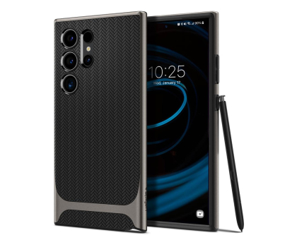 Etui do telefonów SPIGEN Neo Hybrid do Samsung Galaxy S24 Ultra Gunmetal ACS07305